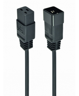 Gembird PC-189-C19 power cable Black 1.5 m C19 coupler C20 coupler