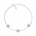 Brilio Silver Designer silver bracelet Star with zircons BRC249W Brilio Silver Designer silver bracelet Star with zircons BRC249W