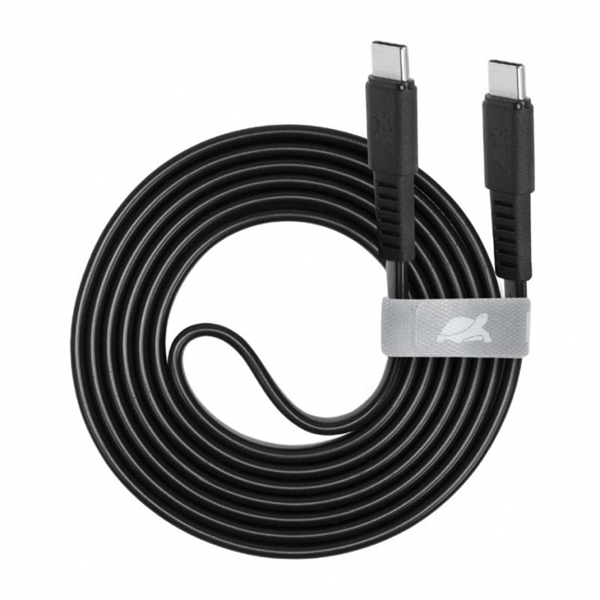 Rivacase PS6005 BK12 USB kabelis USB 2.0 2,1 m USB C Juoda