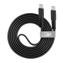 Rivacase PS6005 BK12 USB kabelis USB 2.0 2,1 m USB C Melns Rivacase PS6005 BK12 USB kabelis USB 2.0 2,1 m USB C Melns