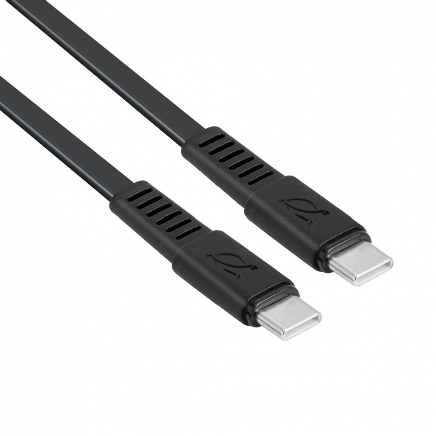 Rivacase PS6005 BK12 USB kabelis USB 2.0 2,1 m USB C Melns – 4