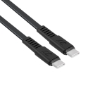 Rivacase PS6005 BK12 USB kabelis USB 2.0 2,1 m USB C Melns Rivacase PS6005 BK12 USB kabelis USB 2.0 2,1 m USB C Melns
