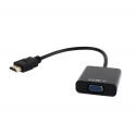 Gembird A-HDMI-VGA-03 video kabeļu aksesuārs 0,15 m HDMI Type A (Standard) VGA (D-Sub) Melns Gembird A-HDMI-VGA-03 video kabeļu aksesuārs 0,15 m HDMI Type A (Standard) VGA (D-Sub) Melns