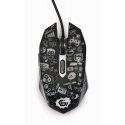 Gembird MUS-6B-GRAFIX-01 hiir Kontor Parempoolne USB tüüp A Optiline 3600 DPI Gembird MUS-6B-GRAFIX-01 hiir Kontor Parempoolne USB tüüp A Optiline 3600 DPI