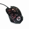 Gembird MUS-6B-GRAFIX-01 компьютерная мышь Офисная Для правой руки USB тип-A Оптический 3600 DPI