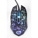 Gembird MUS-6B-GRAFIX-01 hiiri Office Oikeakätinen USB A-tyyppi Optinen 3600 DPI Gembird MUS-6B-GRAFIX-01 hiiri Office Oikeakätinen USB A-tyyppi Optinen 3600 DPI