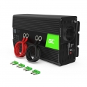 Green Cell INV23 virta-adapteri ja vaihtosuuntaaja Auto 1000 W musta Green Cell INV23 virta-adapteri ja vaihtosuuntaaja Auto 1000 W musta