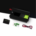 Green Cell INV23 toiteadapter ja vaheldi Automaatne 1000 W Must