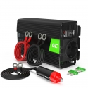 Green Cell INV14 virta-adapteri ja vaihtosuuntaaja Auto 300 W musta