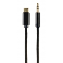 Gembird CCA-CM3.5M-1.5M audio cable 3.5mm Black Gembird CCA-CM3.5M-1.5M audio cable 3.5mm Black
