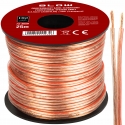 Blow Speaker Cable 2x1.50mm Transparent 25m Blow Speaker Cable 2x1.50mm Transparent 25m