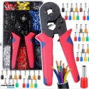 Lean Cable Crimping Tool Kit with 1200 Ends, 0.25-10.0 mm² Lean Cable Crimping Tool Kit with 1200 Ends, 0.25-10.0 mm²