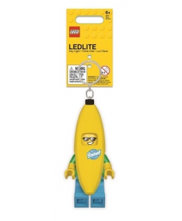 „Euromic LEGO“ – raktų pakabukas su LED – „Banana Guy“ (520724)