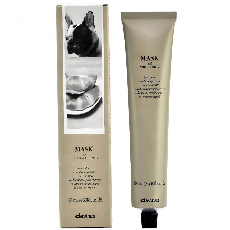 Davines, Mask With Vibrachrom, Permanent Hair Dye, 77.0, 100 ml