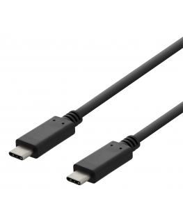 Deltaco USBC-2002 USB кабель USB 2.0 2 m Черный