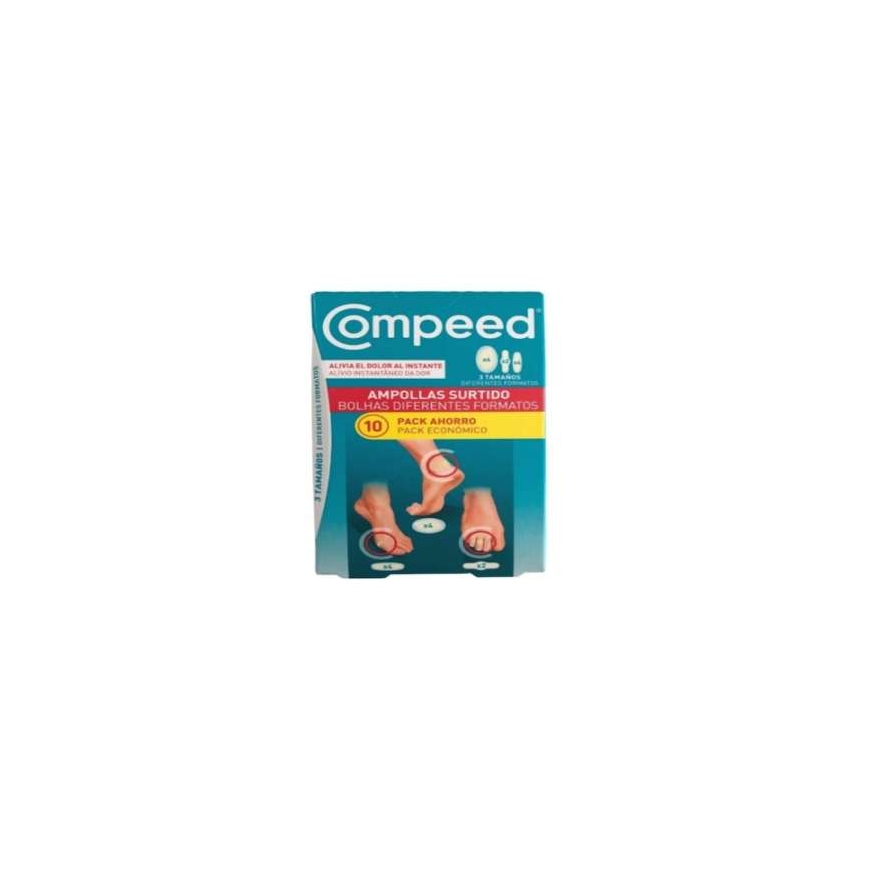 "Compeed" plaastripakend, segakomplekt, 10 tükki – 2