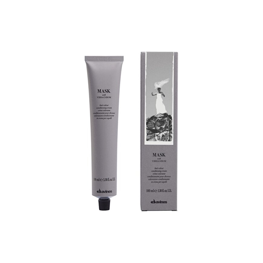 Davines, Mask With Vibrachrom, Kestävä Hiusväri, 7.64, 100 ml – 2