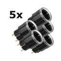 5x Shelly Plug S Gen3 Matter Black Bundle - Small Smart Plug with Bluetooth Connectivity and Power Measurement 5x Shelly Plug S Gen3 Matter Black Bundle - Small Smart Plug with Bluetooth Connectivity and Power Measurement