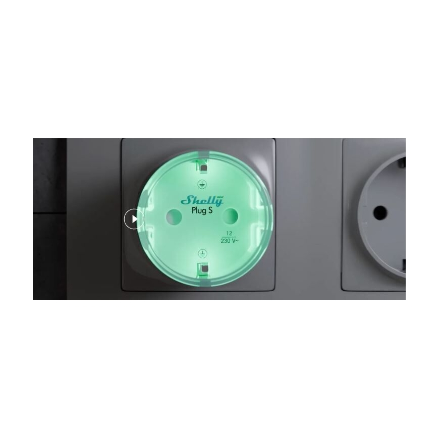 5x Shelly Plug S Gen3 Matter Black Bundle - Small Smart Plug with Bluetooth Connectivity and Power Measurement – 2
