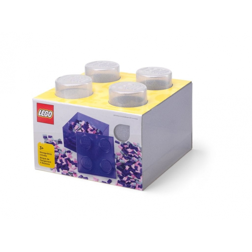 LEGO Brick 4 läpinäkyvä 40090803 – 2