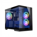 Modecom Volcano Panorama Apex ARGB 3F juoda Midi Tower Grey Modecom Volcano Panorama Apex ARGB 3F juoda Midi Tower Grey
