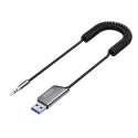 Savio TR-16 FM-lähetin 2400 - 2483,5 MHz Bluetooth musta, Hopea Savio TR-16 FM-lähetin 2400 - 2483,5 MHz Bluetooth musta, Hopea