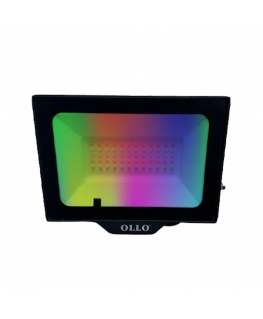 OLLO LED RGB Prožektorius 50W Multicolor 4750lm IP65 SMD2835 CRI