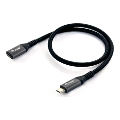 Equip USB 3.2 Gen 2 C to C Extension Cable, M/F, 0.5m, 4K/60Hz, 10Gbps