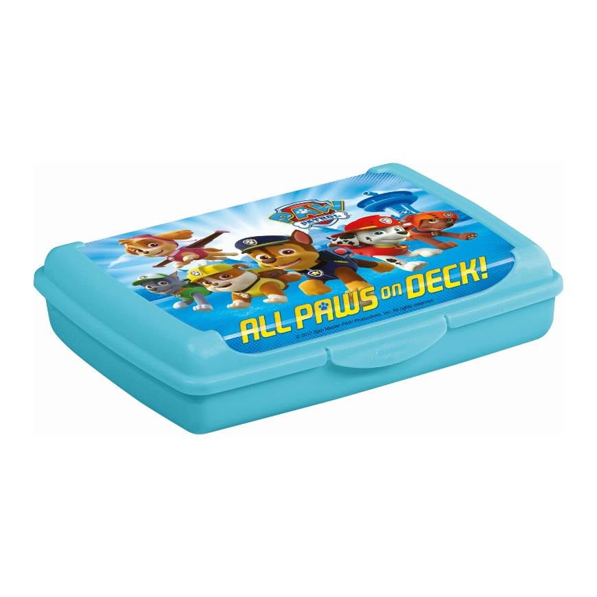 Pārtikas uzglabāšanas konteiners Deco-Click-Box Mini 0,5L Olek "Paw Patrol"