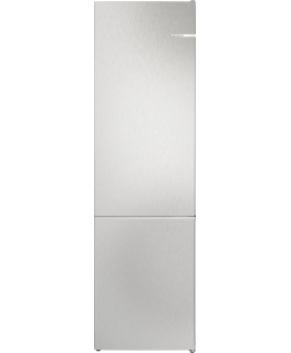 Bosch Serie 4 KGN392LAG холодильник с морозильной камерой Отдельно стоящий 363 L A Металлический