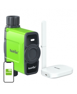 "RainPoint Wifi" 1 zonas laistīšanas vadības ierīce ar sliežu_ceļiem
