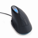 Gembird MUS-ERGO-03 pele Birojs Labā roka USB Type-A Optisks 3200 DPI Gembird MUS-ERGO-03 pele Birojs Labā roka USB Type-A Optisks 3200 DPI