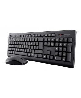 Trust Primo klaviatuur Hiir kaasa arvatud Universaalne Raadioside QWERTY Ameerika inglise keel Must