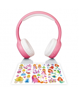 Lenco HPB-110PK Austiņas Vadu & Bezvadu Micro-USB Bluetooth Rozā