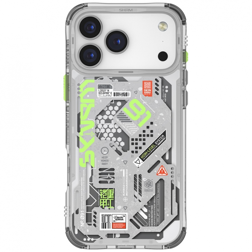 Skinarma Spectra dėklas iPhone 17 Pro Max su magnetiniu įkrovimu – 3