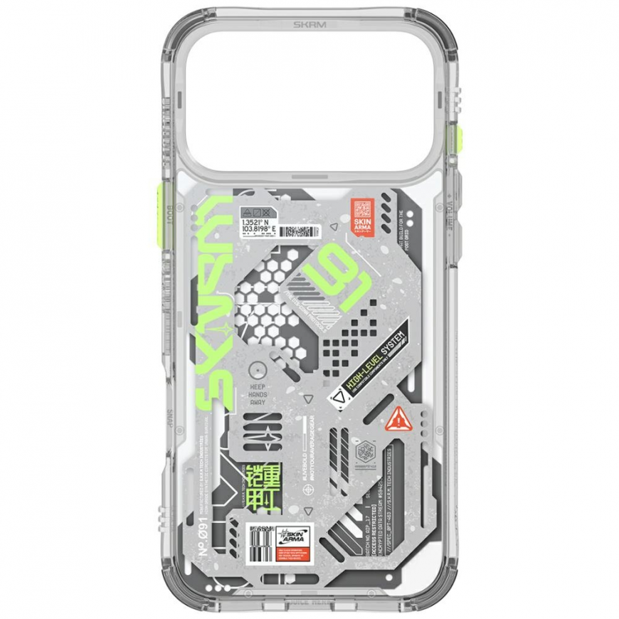 Skinarma Spectra Case for iPhone 17 Pro Max with Magnetic Charging Support – 4