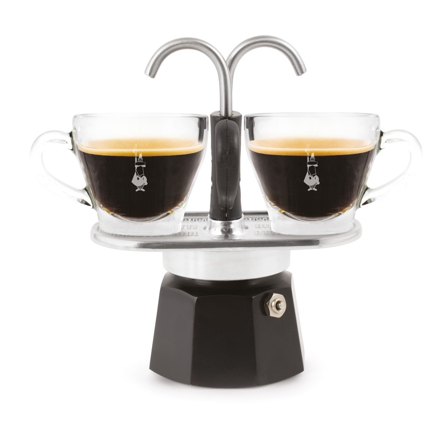 Bialetti Mini Express Mokas kafijas katliņš 0,09 L Melns – 2