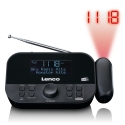 Lenco CR-615BK радиоприемник Часы Аналоговый и цифровой Черный Lenco CR-615BK радиоприемник Часы Аналоговый и цифровой Черный