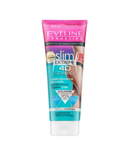 Eveline Slim Extreme 4D modelējošs serums vēderam, augšstilbiem un gurniem