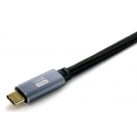 Equip 128359 USB kabelis USB 3.2 Gen 2 (3.1 Gen 2) 3 m USB C Melns