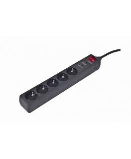 EnerGenie SPG5-C-15 viršįtampių ribotuvas Juoda 5 AC išvestis(ys / čių) 250 V 4,5 m