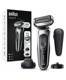 Braun Series 7 71-S4200cs Sietiņa skuveklis Trimmeris Melns