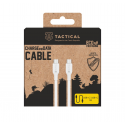 Тактический кабель USB-C на USB-C Tactical Stitch, 1 метр, белый