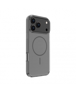 Чехол для Apple iPhone 17 Pro Max MagSafe из прозрачного силикона