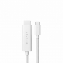 HYPER HD6007WHGL HDMI кабель 2,5 m USB-C HDMI Тип A (Стандарт) Белый HYPER HD6007WHGL HDMI кабель 2,5 m USB-C HDMI Тип A (Стандарт) Белый