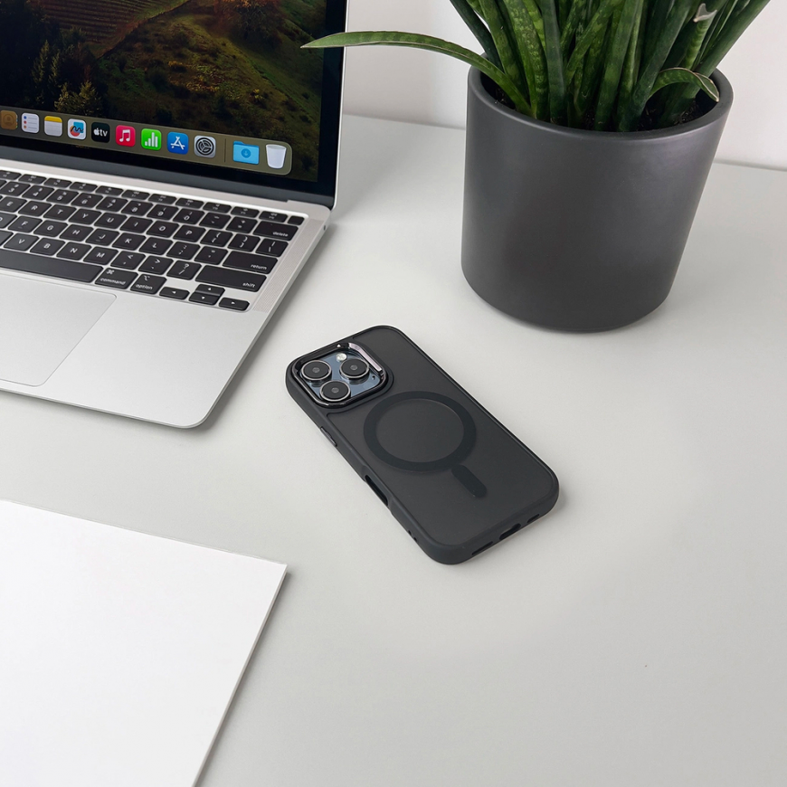 MagSafe suderinamas mados dėklas iPhone 17 Air - juodas – 4
