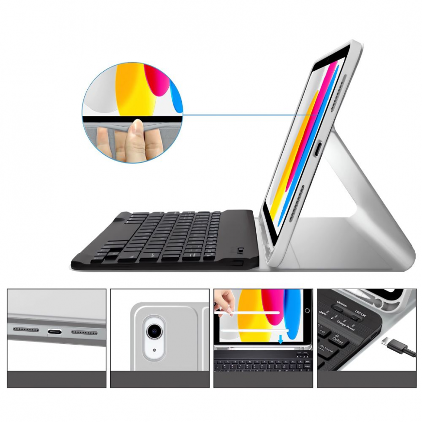TECH-PROTECT SC PEN + KEYBOARD for IPAD 10.9” 10 | 2022 | 11” 11 | 2 – 5