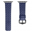 Nahast rihmaga käekell Watch 7, sobib mudelitele 7/6/5/4/3/2 / SE (41/40 / 38mm), käevõru, ehtsast nahast, sinine Nahast rihmaga käekell Watch 7, sobib mudelitele 7/6/5/4/3/2 / SE (41/40 / 38mm), käevõru, ehtsast nahast, sinine