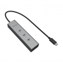 i-tec Metal C31HUBMETAL8KPDPRO jaotur USB tüüp-C 10000 Mbit/s Hõbe i-tec Metal C31HUBMETAL8KPDPRO jaotur USB tüüp-C 10000 Mbit/s Hõbe