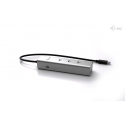 i-tec Metal C31HUBMETAL8KPDPRO jaotur USB tüüp-C 10000 Mbit/s Hõbe i-tec Metal C31HUBMETAL8KPDPRO jaotur USB tüüp-C 10000 Mbit/s Hõbe